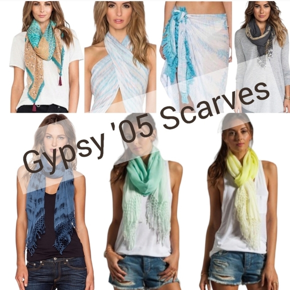 New Gypsy 05 Sand Scarf/Shawl Tie Around / Multi Versatile Tie-dyed - Picture 4 of 4